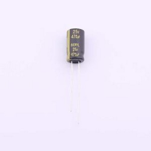 RG025M471LO8*14TA-1A1ET 直插铝电解电容 470uF ±20% 25V 插件,
