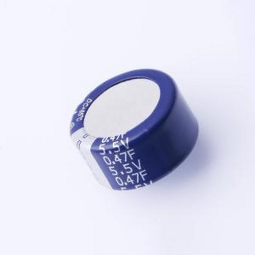 CWH5R5474CF-ZJ 超级电容器 0.47F -20%~+80% 5.5V 直插,P=5mm