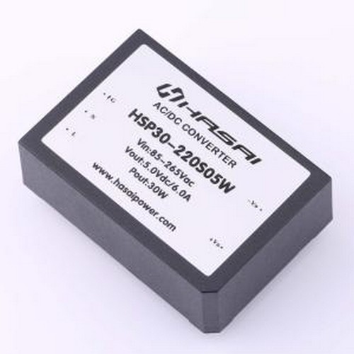 HSP30-220S05W 电源模块 AC-DC电源模块Vin=85-265VAC Vout=5V 6A
