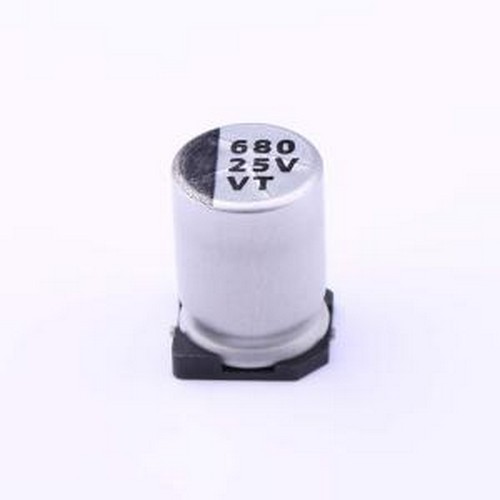 VT1E681M1013 贴片型铝电解电容 680uF ±20% 25V -