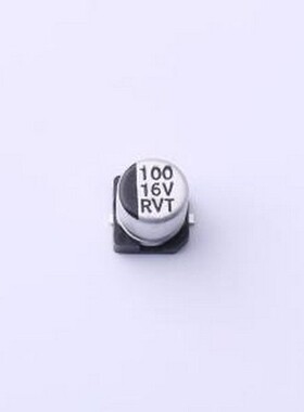 RVT1C101M0505 贴片型铝电解电容 100uF ±20% 16V SMD,D5xL5.4mm