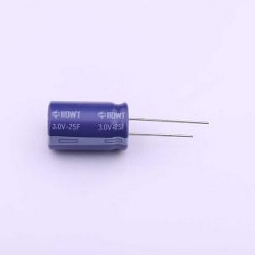 WTR3V025F0Z-1625L 超级电容器 25F -10%~+30% 3V 插件,P=7.5mm