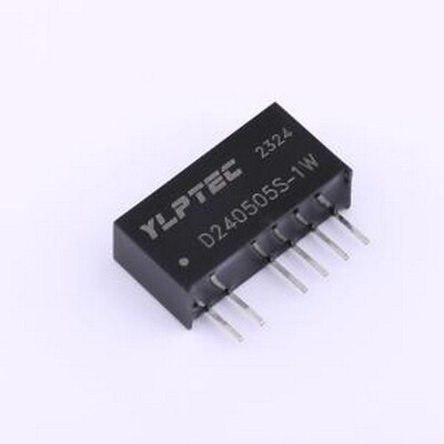 D240505S-1W 电源模块 D240505S-1W SIP,19.5x6mm