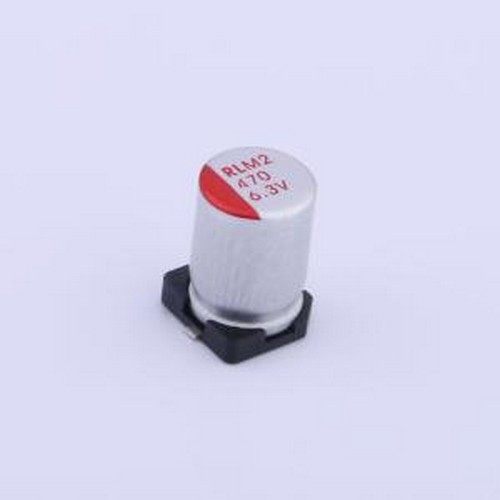 8471LAMAA09M2RR00T 固态电容 470uF ±20% 6.3V SMD,D6.3xL9mm