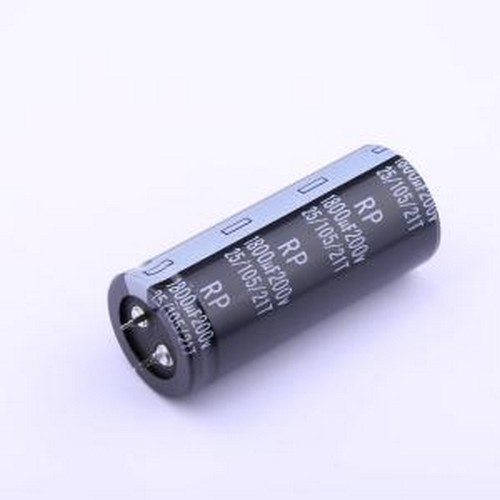 RP2D182YR700S68CE006 牛角型电解电容 1800uF ±15% 200V 插件,D
