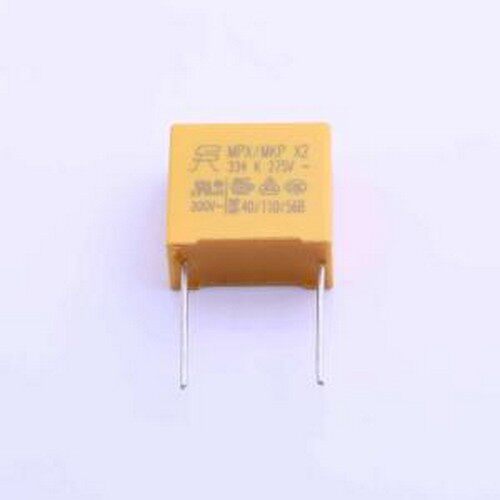 MP2334K27D6X8LC 安规电容 330nF ±10% 275V 等级:X2 插件,P=15m