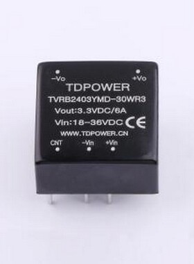 TVRB2403YMD-30WR3 电源模块 TVRB2403YMD-30WR3 DIP,25.4x25.4mm