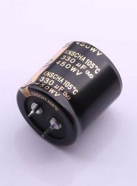 STKT2W331M3030 牛角型电解电容 330uF ±20% 450V 插件,D30xL30m