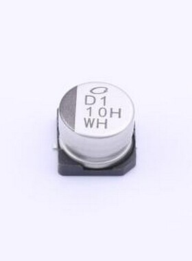 UWH1H100MCL1GS 贴片型铝电解电容 10uF ±20% 50V SMD,D8xL6.2mm
