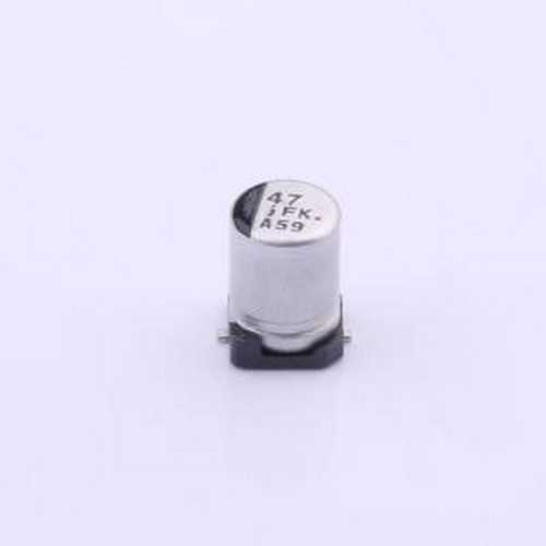 EEEFK0J470UR 贴片型铝电解电容 47uF ±20% 6.3V SMD,D4xL5.8mm