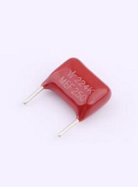 MEF224K2E3AS3040A1 薄膜电容 220nF ±10% 250V 插件,P=7.5mm
