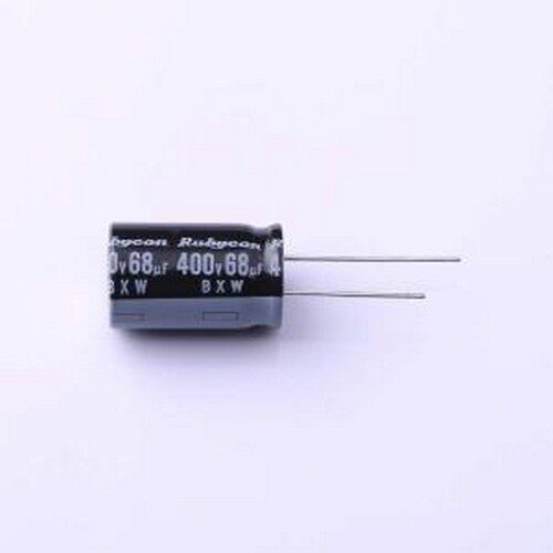 400BXW68MEFR16X25 直插铝电解电容 68uF ±20% 400V 插件,D16xL2