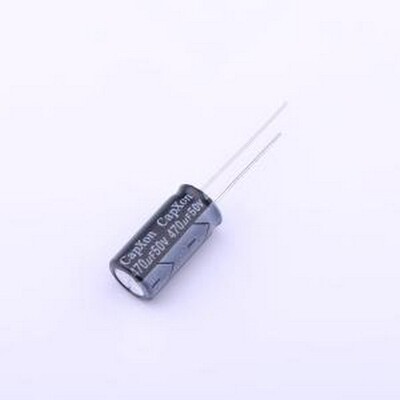 KM471M050G200A 直插铝电解电容 470uF ±20% 50V 插件,D10xL20mm
