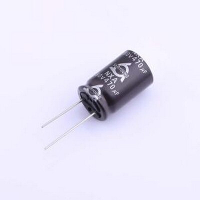 NXA 80V470 M 16*25 直插铝电解电容 470uF ±20% 80V 插件,D16xL