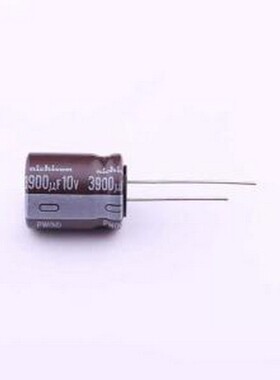 UPW1A392MHD6 直插铝电解电容 3900uF ±20% 插件,D16xL20mm