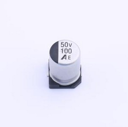 GVE1H107M0810CNVC 贴片型铝电解电容 100uF ±20% 50V SMD,D8xL1