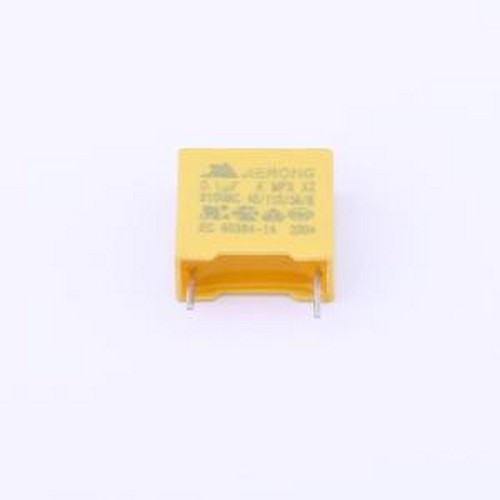 K104K275VC3L12 安规电容 等级:X2 100nF ±10% 275V 插件,P=10mm