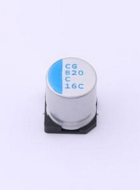 PCG1C821MCL1GS 固态电容 820uF ±20% 16V SMD,D10xL12.7mm