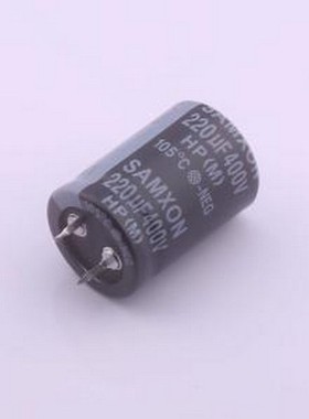 EHP227M2GO35SW 牛角型电解电容 220uF ±20% 400V 插件,D25xL35m