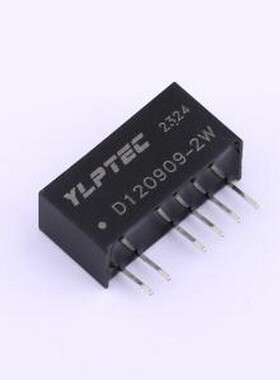 D120909S-2W 电源模块 D120909S-2W SIP,19.5x7mm