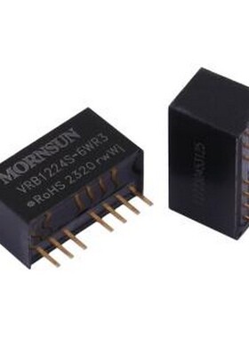 VRB1224S-6WR3 电源模块 VRB1224S-6WR3 SIP,22x9.5mm
