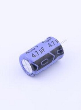 KM4R7M4000812PE6-C3.5 直插铝电解电容 4.7uF ±20% 400V 插件,D