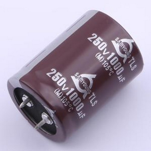 TLS250V1000M30*40 V 牛角型电解电容 1000uF ±20% 250V 插件,D3