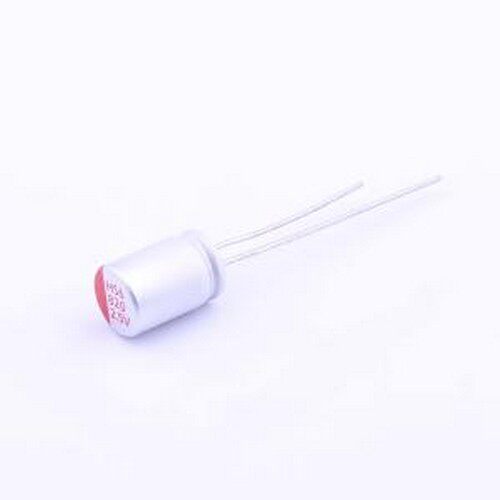 HS0E827M0609PC 固态电容 820uF ±20% 2.5V 插件,D6.3xL9mm