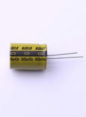 LKMJ2501J182MF 直插铝电解电容 1800uF ±20% 63V 插件,D18xL25m