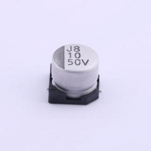 VE-100M1HTR-0605 贴片型铝电解电容 10uF ±20% 50V SMD,D6.3xL5