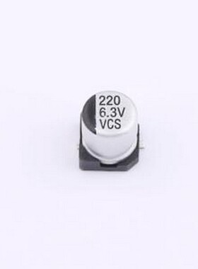 126RV0106 贴片型铝电解电容 220uF ±20% 6.3V SMD,D5xL5.4mm