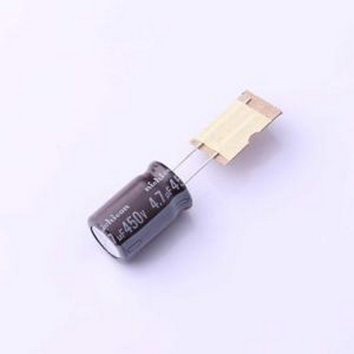 UPW2W4R7MHD1TO 直插铝电解电容 4.7uF ±20% 插件,D12.5xL20mm