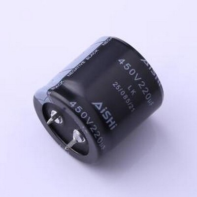 ELK2WM221Q30KT 牛角型电解电容 220uF ±20% 450V 插件,D30xL30m
