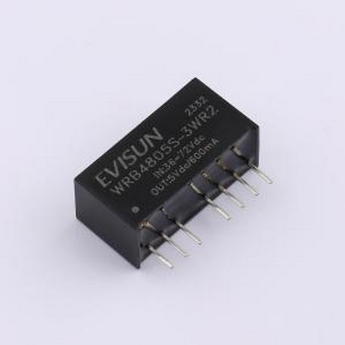 WRB4805S-3WR2 电源模块 DC-DC直流转直流隔离1500Vdc电源模块48V