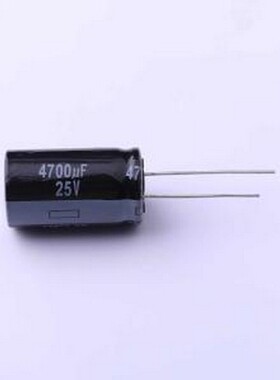 EEUTP1E472 直插铝电解电容 4700uF ±20% 25V 插件,D18xL31.5mm