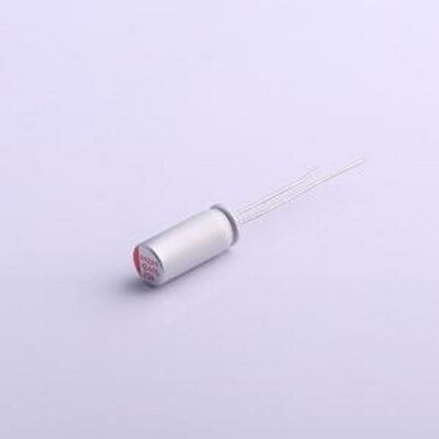 250ARHA471M06A4P00 固态电容 470uF ±20% 25V 插件,D6.3xL13.5m