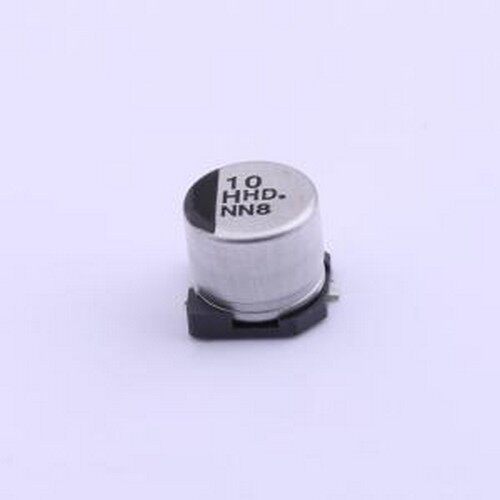 EEEHD1H100P 贴片型铝电解电容 10uF ±20% 50V SMD,D6.3xL5.8mm