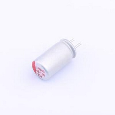 250ARCP331M06A1PZ 固态电容 330uF ±20% 25V 插件,D6.3xL11mm