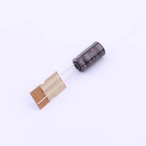 EKZH250ETD391MH15D 直插铝电解电容 390uF ±20% 25V 插件,D8xL1