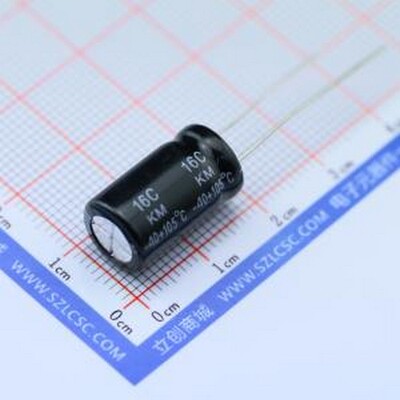 KM107M100G17RR0VH2FP0 直插铝电解电容 100uF ±20% 100V 插件,D
