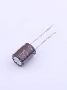 HY2G6R8M100130CD288 直插铝电解电容 6.8uF ±20% 400V 插件,D10