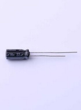 UVR1C220MDD 直插铝电解电容 22uF ±20% 插件,D5xL11mm