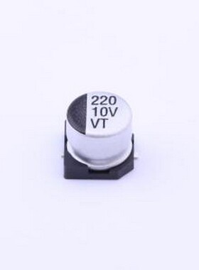 VT1A221MCRE54 贴片型铝电解电容 220uF ±20% 10V SMD,D6.3xL5.4