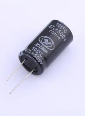 ECG2HM470M32OTBO 直插铝电解电容 47uF ±20% 500V 插件,D18xL32