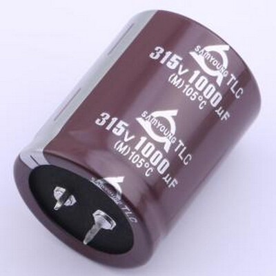 TLC315V1000M35*45 V 牛角型电解电容 1000uF ±20% 315V 插件,D3