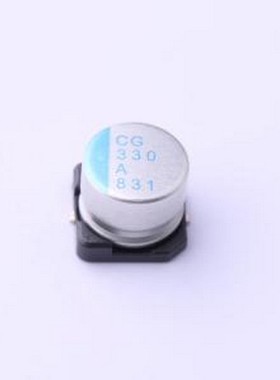 PCG1A331MCL1GS 固态电容 330uF ±20% 10V SMD,D8xL7mm