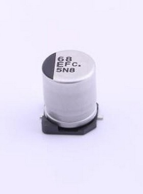EEEFC1E680P 贴片型铝电解电容 68uF ±20% 25V SMD,D8xL10.2mm