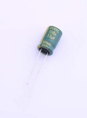 RC100M330LO8*12TH-2A1E 直插铝电解电容 33uF ±20% 100V 插件,D