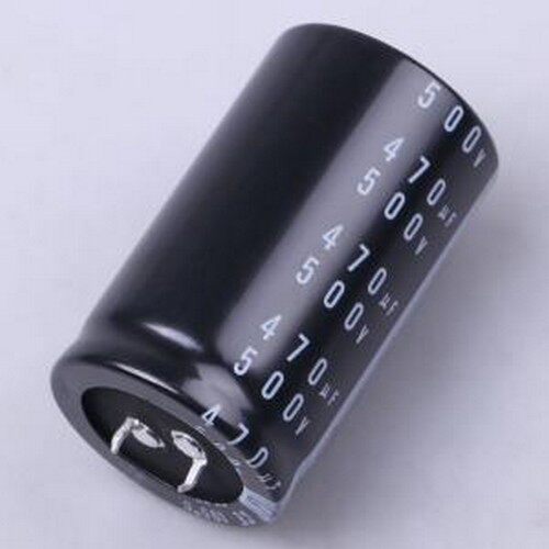 LGX2H471MELC58 牛角型电解电容 470uF ±20% 500V 插件,D35xL58m