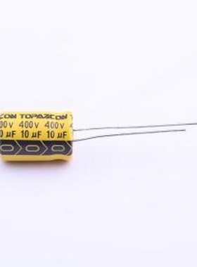 ECRF1014100M401P00 直插铝电解电容 10uF ±20% 400V 插件,D10xL